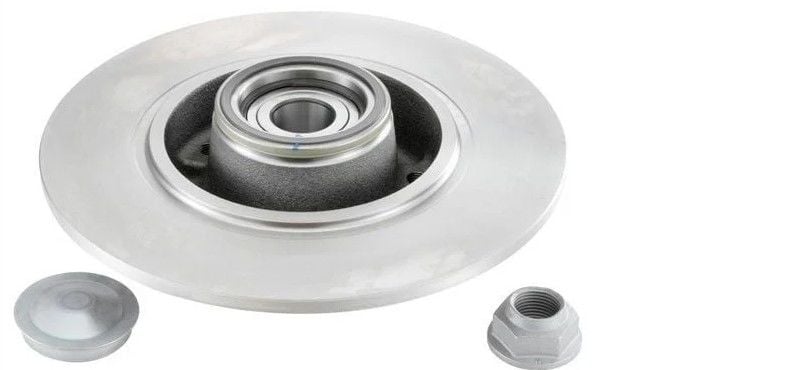 Renault Clio 4 - IV Arka Fren Diski Rulmanlı ABS Okuyuculu (Adet) - 432007556R - 432002188R - 432000010R - SNR