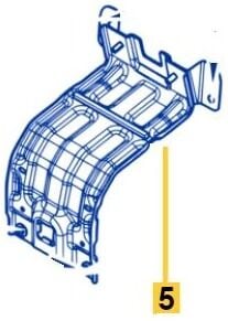 Renault Austral - Ön Panel Orta Bağlantı (Traversi) (2022 Sonrası) - 612006340R