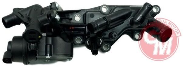 Renault Kadjar / Scenic / Megane / Kangoo / Captur I - 1 / Clio / Dacia Duster II - 2 / Dokker - Termostat Komple - 110600353R - 110601560R
