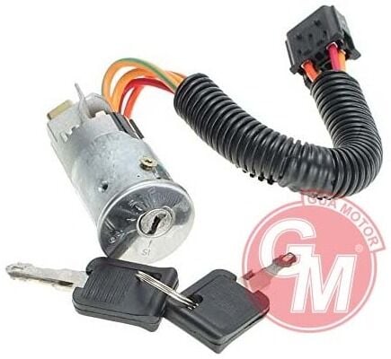 Renault Megane I - 1 / Scenic I - 1 - Kilitli Kontak Anahtarı - 7701469419 - 7701204131
