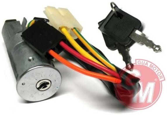 Renault R9 / R11 - Kilitli Kontak Anahtarı R11 - 7700772942 - 7700813973