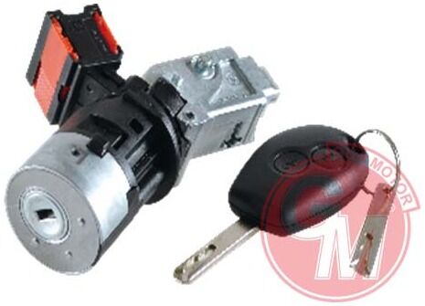 Renault Clio III - 3 / Kangoo III - 3 / Master III - 3 - Kilitli Kontak Anahtarı - 487002147R - 806012544R