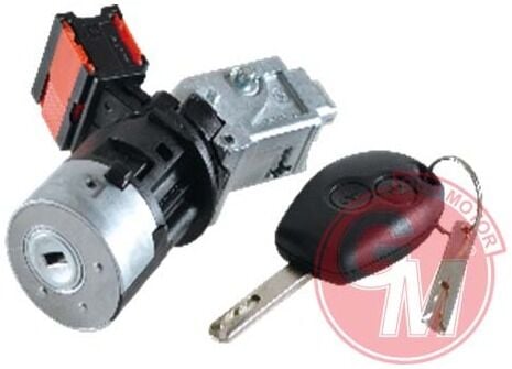 Renault Clio III - 3 / Kangoo III - 3 / Master III - 3 - Kilitli Kontak Anahtarı - 487002147R - 806012544R