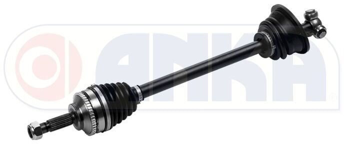 Renault Clio II - 2 / Kangoo I - 1 - Sol Ön Aks Yaylı İnce Freze ABS'li 630MM/21 Diş/44 Diş - 8200236109 - 8200236110 - 7711135906