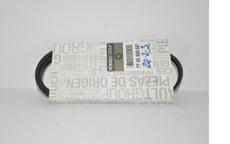 Renault Clio 2 - II - Kanallı V Kayışı (3PK 1040) - 7700869687