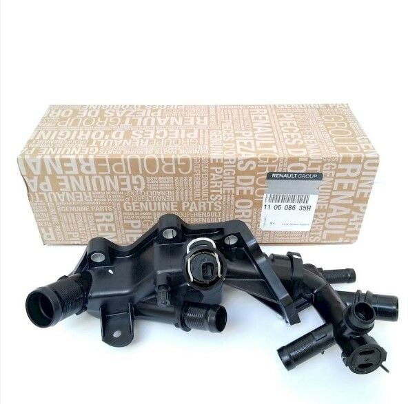 Renault Captur / Clio 4 - IV / Symbol Joy / Sandero 2 - II (0.9 Tce H4B) Termostat Komple - 110608635R - 110606217R - 1106000Q1D