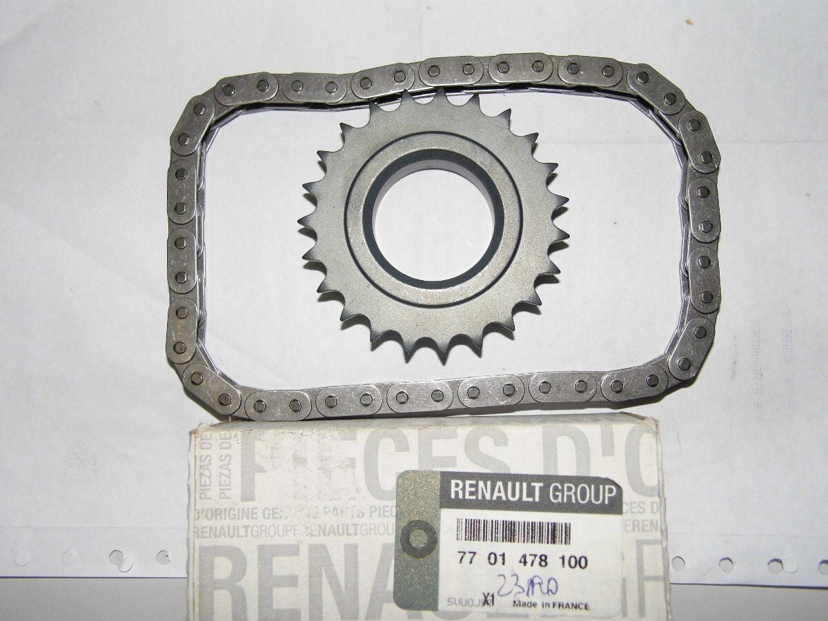 Renault Trafic II - 2 / Laguna II - 2 - Yağ Pompası Zincir Seti 1.9 Dci F9Q (Dizel) - 7701478100
