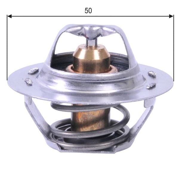 Renault R19 / Megane / Clio / Laguan / Kangoo (89°C) Termostat (1.6 K7J - K7M - K4J - K4M) - 7700872554 - 8200772985 - 6001543366