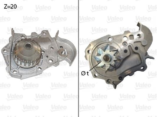 Renault Clio / Megane / Symbol / R19 / Scenic / Dacia Logan / Sandero Su Pompası Devirdaim (1.4 8 Valf K7J / K7M) - 7701478018 - 8200146298 - 7700861686