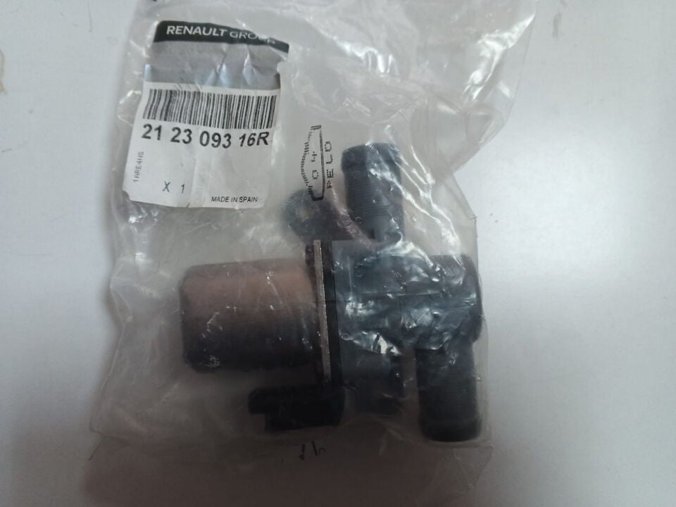 Dacia Duster Su Dağıtıcı Elektrovanası - 212309316R - Renault Mais