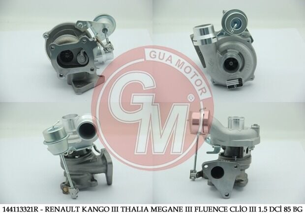 Renault Kangoo / Megane II - 2 - Turbo Şarj 1.5 Dci 85 Bg - 144113321R - 144113792R