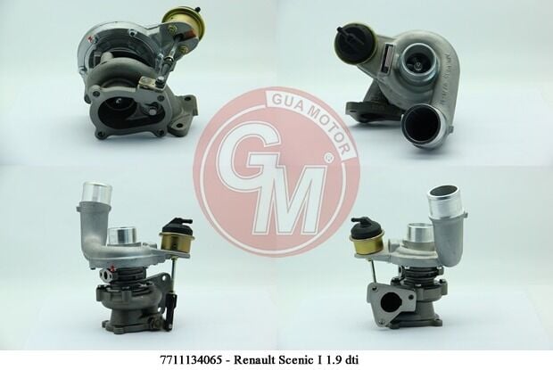 Renault Clio II - 2 / Kangoo I - 1 / Laguna I - 1 / Megane I - 1 - Turbo Şarj - 7711134065 - 7700108030