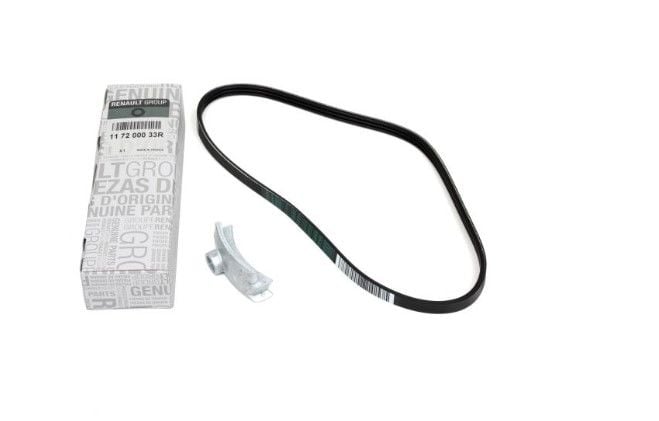 Renault Clio 3 - III / Clio 4 (1.2 16 Valf D4f) Alternatör V Kayışı (3 PK 751) - 117200033R - Renault Mais
