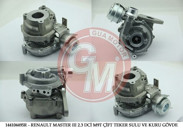 Renault Master III - 3 - Turbo Şarj 2.3 Dci M9T 150bg 2.3cdtı 2.3 Dci - 144104495R - 144110920R