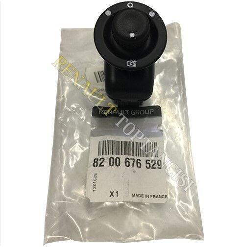 Renault Captur - Ayna Ayar Düğmesi Katlanır Tip (Joistik - Düğmesi) - 8200676529 - 8200214921 - Mais