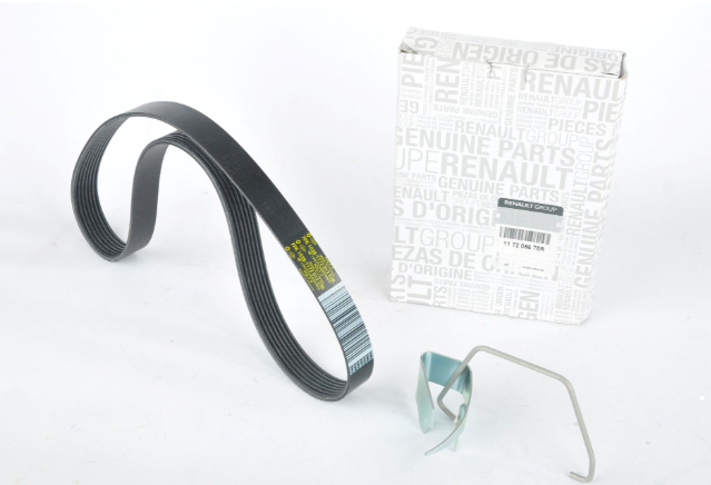 Renault Megane 4 - IV  Alternatör Kayışı (1.6 Sce H4M) 7PK 1038 - 117205678R - Mais