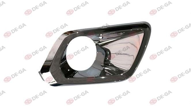 Dacia Sandero 2 - II (2016-2020) Ön Tampon Sağ Sis Far Kapağı Sisli Tip Krom - 261A20031R