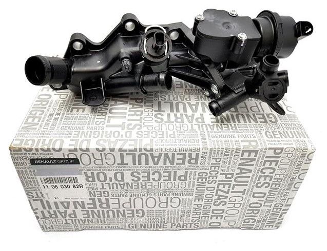 Renault Captur - Clio 4 - IV - Termostat (Komple) (0.9 TCE H4B) - 110603082R - 110601073R - Mais