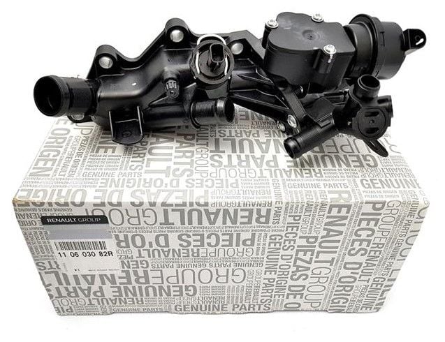 Renault Captur / Clio 4 - IV / Megane 4 - IV / Megane 3 - III Termostat (Komple) (0.9 TCE H4B) - 110603082R - 110601073R