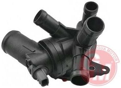 Renault Clio IV - 4 / Captur I - 1 / Megane III - 3 - Termostat Komple 1.2 Tce H5F - 110617089R - 110619413R
