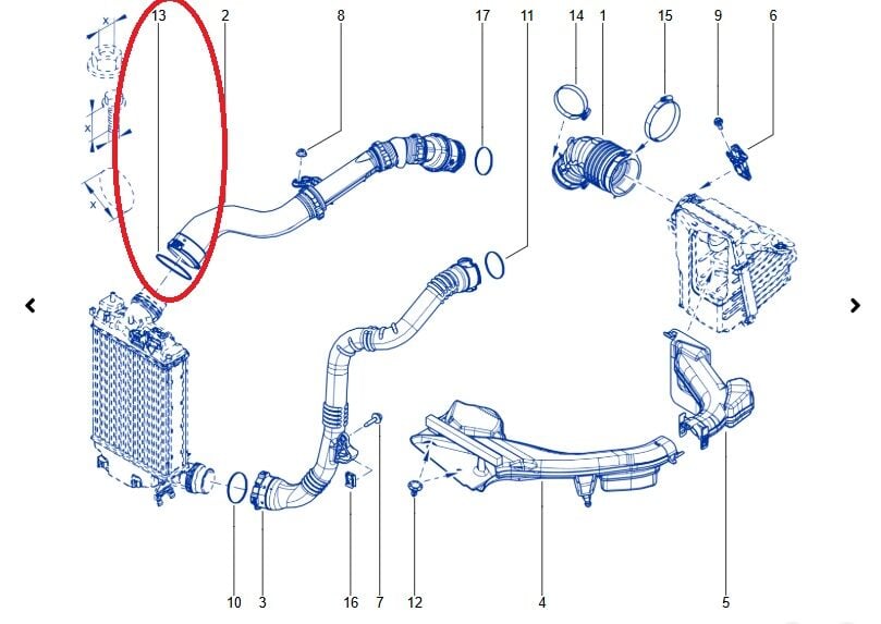 Renault Kadjar Turbo Borusu Contası - 7701071288 - Renault Mais