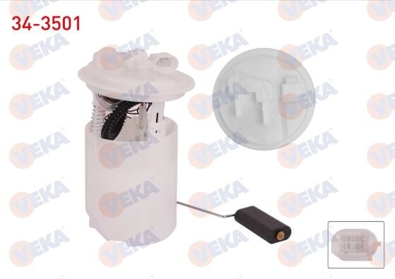 Renault Clio 2-II Yakıt Şamandırası - 8200683203 - 8200159254 - Veka