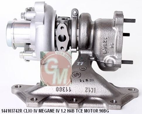 Renault Megane IV - 4 / Clio IV - 4 - Turbo Şarj H4B 90bg - 144103742R - 144102069R