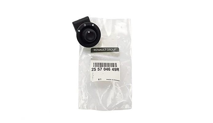 Renault Clio 4 - IV - Modus  (7 Pim) Ayna Ayar Kumanda Düğme Joğistiği -  255704649R - Renault Mais
