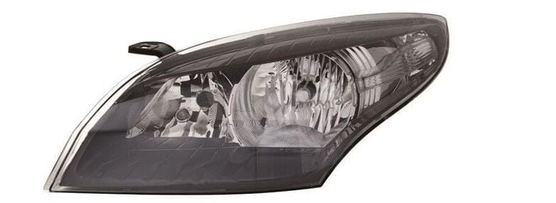 Renault Megane 3 - III Ön Sol Far Lambası (Siyah) - 260609396R