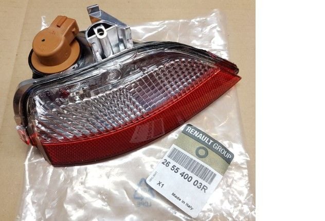 Renault Captur Sağ Arka Tampon Rejlektör / Geri Vites Lambası - 265540003R - Renault Mais
