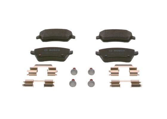 Renault Clio 3 - III / Clio 4 - IV / Modus / Captur / Express Combi / Zoe / Kangoo 2 -II / Duster / Logan / Dokker Ön Fren Balatası 7701208422 - 410608481R - 410604775R