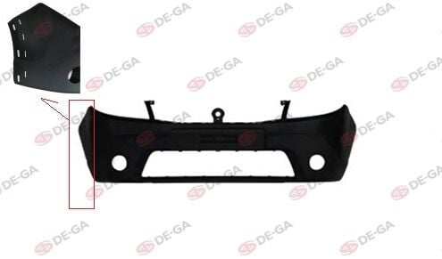 Dacia Sandero Stepway 1 - I (2007-2012) Ön Tampon Sis Far Delikli - 620224790R