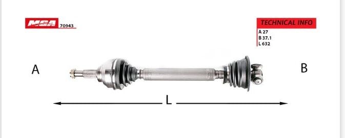 Renault Laguna 2-II Ön Aks Komple Sol - 8200470129 - 8200079913 - Mga
