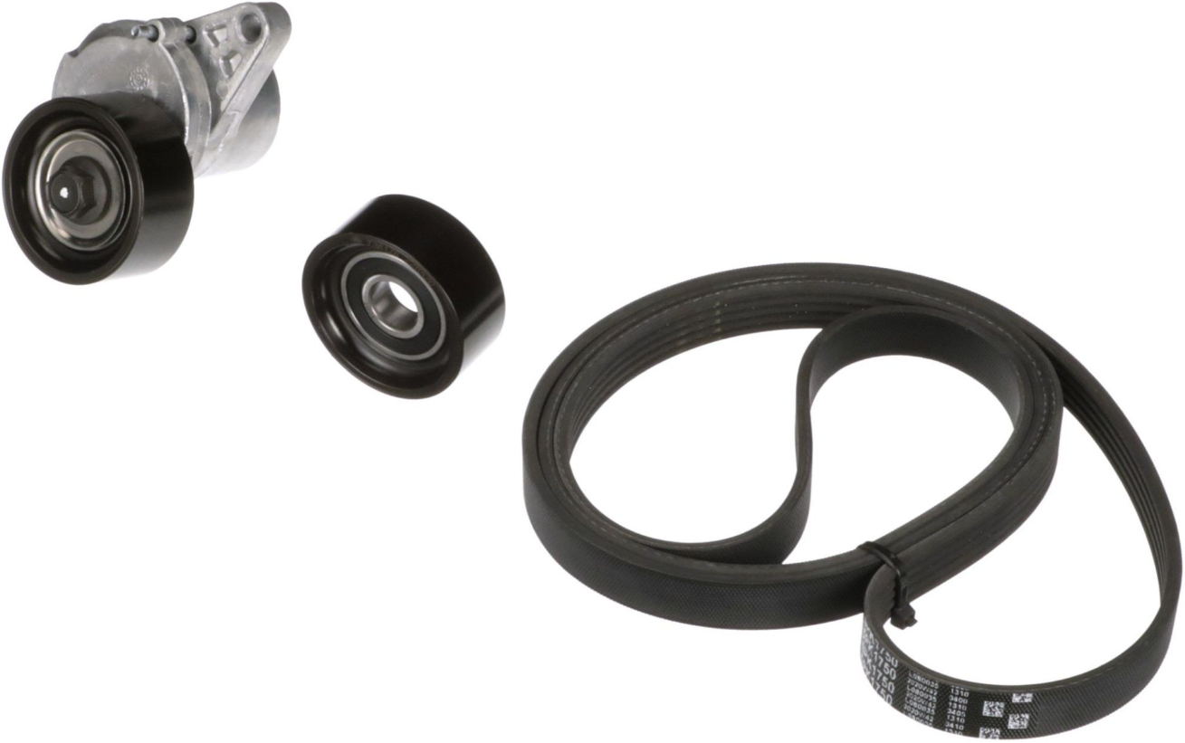 Renault Clio 2 - II Aksesuar Kayış Kiti V Kayış Seti (1.6 16 Valf K4M)  - 7701477517 - Letendeur