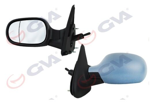 Renault Megane 1-I Dış Dikiz Aynası Sol Mekanik - 7701471858 - Gva