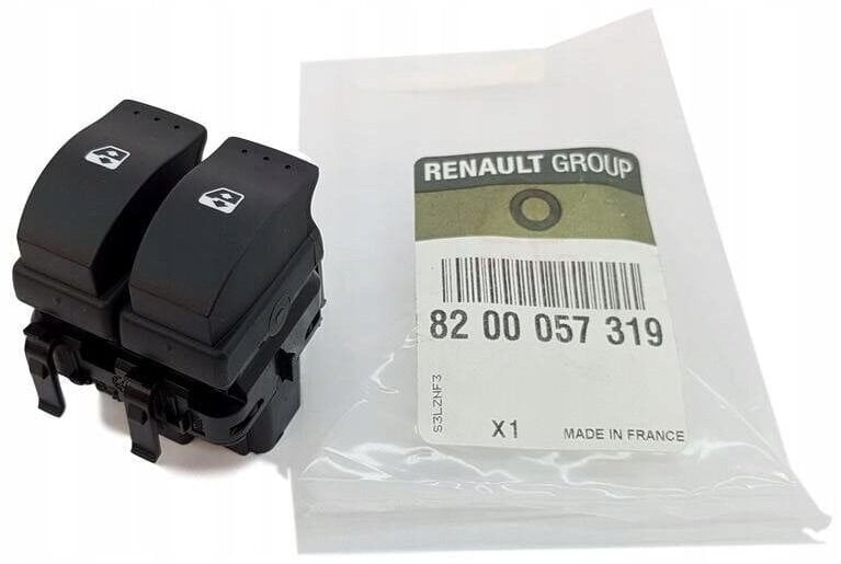 Renault Trafic II - 2 - Sol Ön Cam Açma Kaldırma Düğmesi (2002-2012) - 8200057319