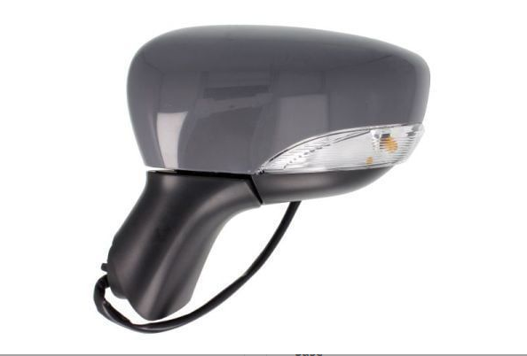 Renault Captur Sol Dış Dikiz Aynası Elektrikli Isıtmalı (7 Pin) - 963669996R - 963734621R - 963029140R