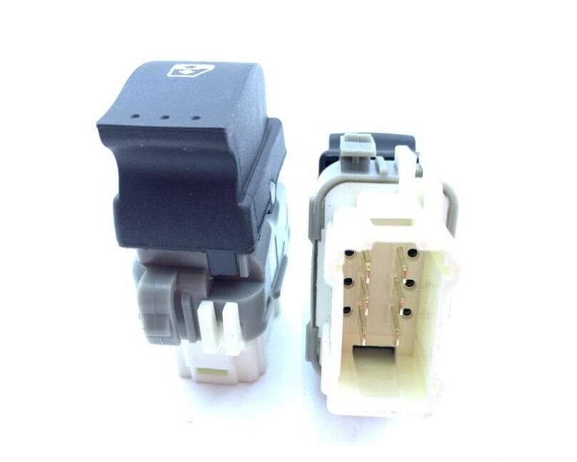 Renault Megane 2 - II Arka Cam Açma Anahtarı / Butonu Tekli (6 Pim) - 8200315029 - İthal