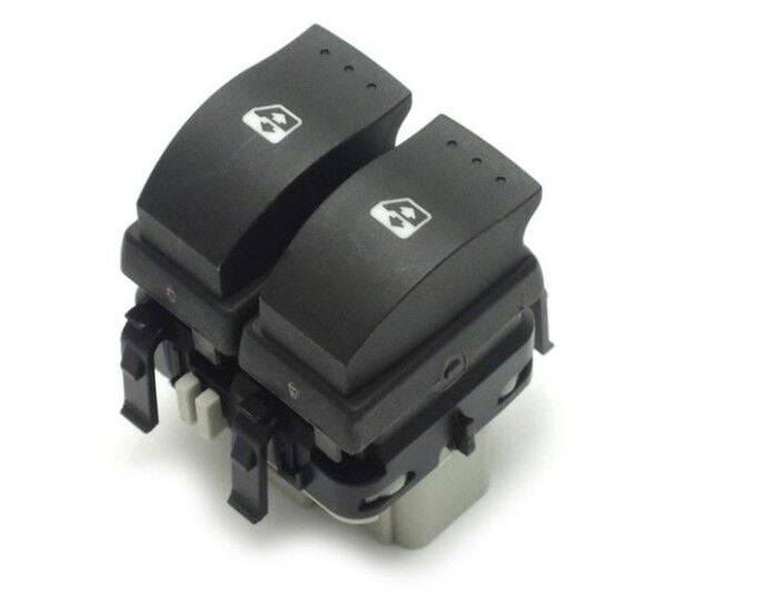 Renault Megane 2 - II Sol Ön Cam Açma Düğmesi / Butonu (Gri Soket) - 8200315042 - İthal