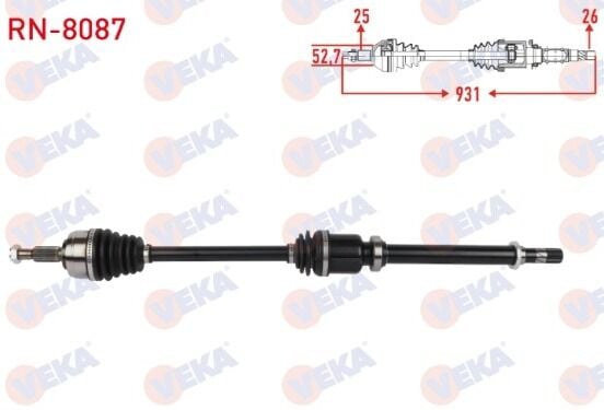 Renault Fluence Ön Aks Komple Sağ - 391003533R