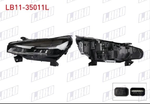 Renault Clio 5 - V (Faz-2) Sol Far Ledli - 260600149R - Labo