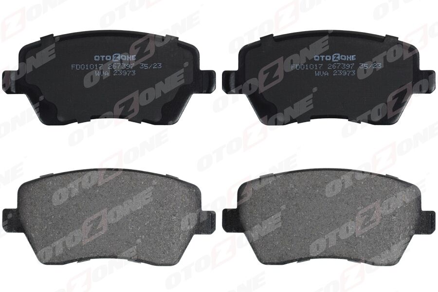 Renault Clio 3 - III / Clio 4 - IV / Modus / Captur / Express Combi / Zoe / Kangoo 2 -II / Duster / Logan / Dokker Ön Fren Balatası 7701208422 - 410608481R - 410604775R