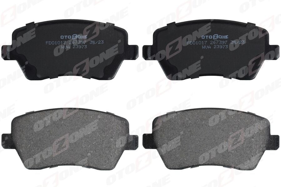 Renault Clio 3 - III / Clio 4 - IV / Modus / Captur / Express Combi / Zoe / Kangoo 2 -II / Duster / Logan / Dokker Ön Fren Balatası 7701208422 - 410608481R - 410604775R