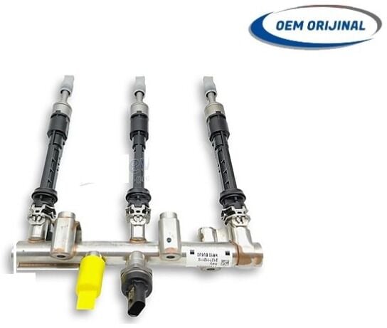 Renault Megane IV - 4 / Dacia Sandero III - 3 - Müşür Rampa Enjektör Üçlü Takım - 1 tce - 175206860R - 175205061R