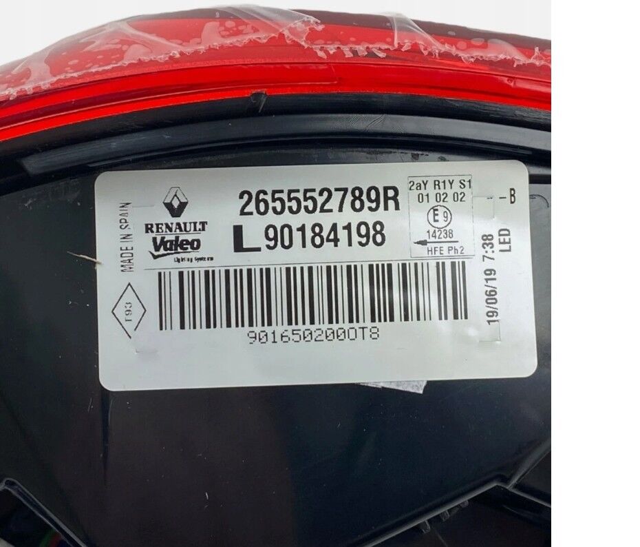 Renault Kadjar (2018 - 2022) Sol Arka Dış Stop Lambası (Ledli) - 265552789R - Mais