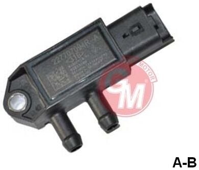 Renault Megane IV - 4 / Talisman / Clio V - 5 / Dacia Duster II - 2 / Dokker - Eksoz Partikül Filtre Sensörü - 227707094R - 208741016R