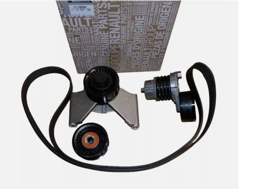 Renault Captur (1.2 TCE H5F / 0.9 TCE H4B) Alternatör Kayış Gergi Seti - 117203078R - Renault Mais