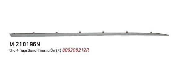 Renault Clio 4-IV Ön Kapı Nikelajı Sağ - 808207893R