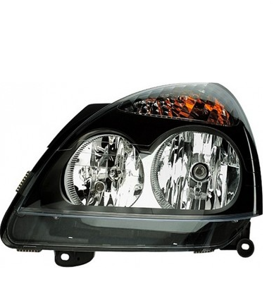 Renault Clio Sol Ön İçi Siyah Far (2002 - 2004) - 7701054058 - 260608847R - Ayfar