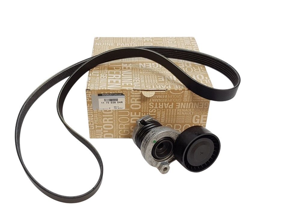 Renault Megane 4 -I V (1.5 Dci K9K EURO6) Alternatör V Kayış Kiti / Seti - 117203804R -  Mais